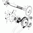 CB500K2 Основной вал