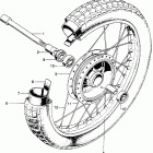 SL350K2 Переднее колесо