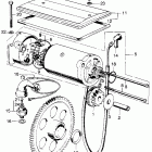 CB750K2 Стартер электрический