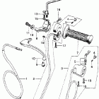 SL350K2 Left handle switch @ cable ii
