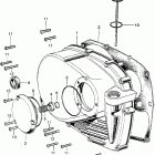 SL350K2 Крышка картера правая