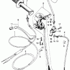 SL350K2 Right handle switch @ cable i