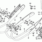 CB750K2 Глушитель