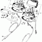 CB750K2 Speedometer @ tachometer