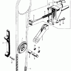 CB350K3 Натяжитель цепи