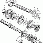 CB350K3 Трансмиссия