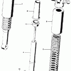 CB100K2 Cb100 rear shock absorber k2