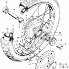 SL350K2 Заднее колесо