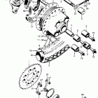 CL100S Заднее колесо