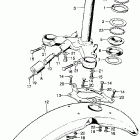 SL175K1 Steering stem @ front fender