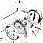 CB450K4 Headlight k3-k4