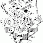 SL175K1 Cylinder head @ cylinder head cover
