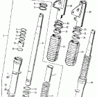 CL350K3 Cl front fork k3