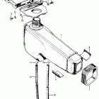 CT70H Топливный бак