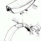 CL100S Seat @ rear fender