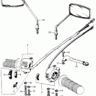 C70M Horn @ turn signal switch  @ mirrors