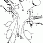 CL100S Turn signal @ lighting switch @ cable