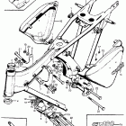CL100S Frame @ side cover
