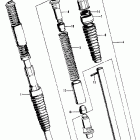CT70H Передняя вилка