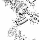 SL125 Заднее колесо