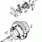 CT70H Переднее колесо