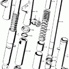 CL100S Передняя вилка