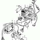 CL100S Wire harness @ battery