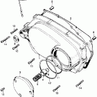 SL175K1 Крышка картера правая
