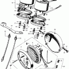 SL350 Headlight @ speedometer