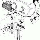 CL350K2 Fuel tank @ fuel valve k2