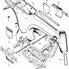 CT70 Frame @ crankcase protector