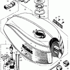 SL350 Топливный бак