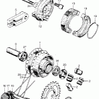 PC50 Заднее колесо