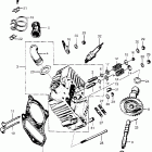 PC50 Cylinder head @ camshaft