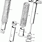 SL175 Rear shock absorber k