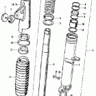 CL350K2 Cl right front fork k2