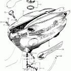 PC50 Fuel tank @ right cover