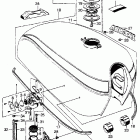 CB750K Fuel tank - fuel valve