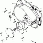 CL450K2 Крышка картера правая
