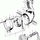 CT90K3 Headlight @ speedometer