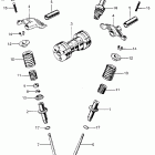 Z50AK2 Распредвал и клапана