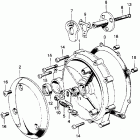 CB750K Кожух сцепления