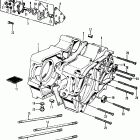 CL70 Crankcase @ oil pump