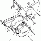 CL450K2 Крышка картера левая