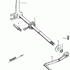 CL450K2 Shift spindle @ change pedal
