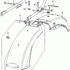 CB750K Заднее крыло