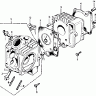 CL70 Цилиндр и головка цилиндра