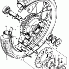 CL450K2 Заднее колесо