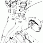 CB175K3 Cb / cl175 headlight @ speedometer  @ tachometer