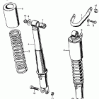 CL450K2 Задний амортизатор